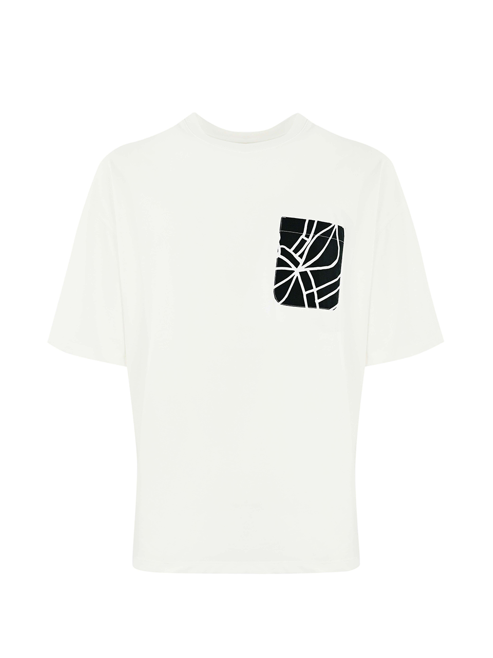 T-shirt con taschino