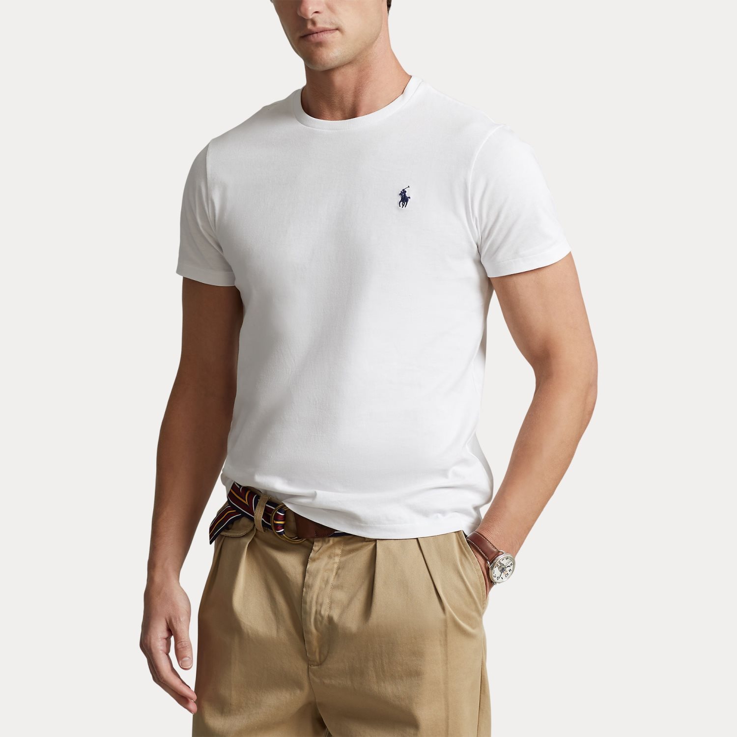 Maglia bianca clearance polo ralph lauren