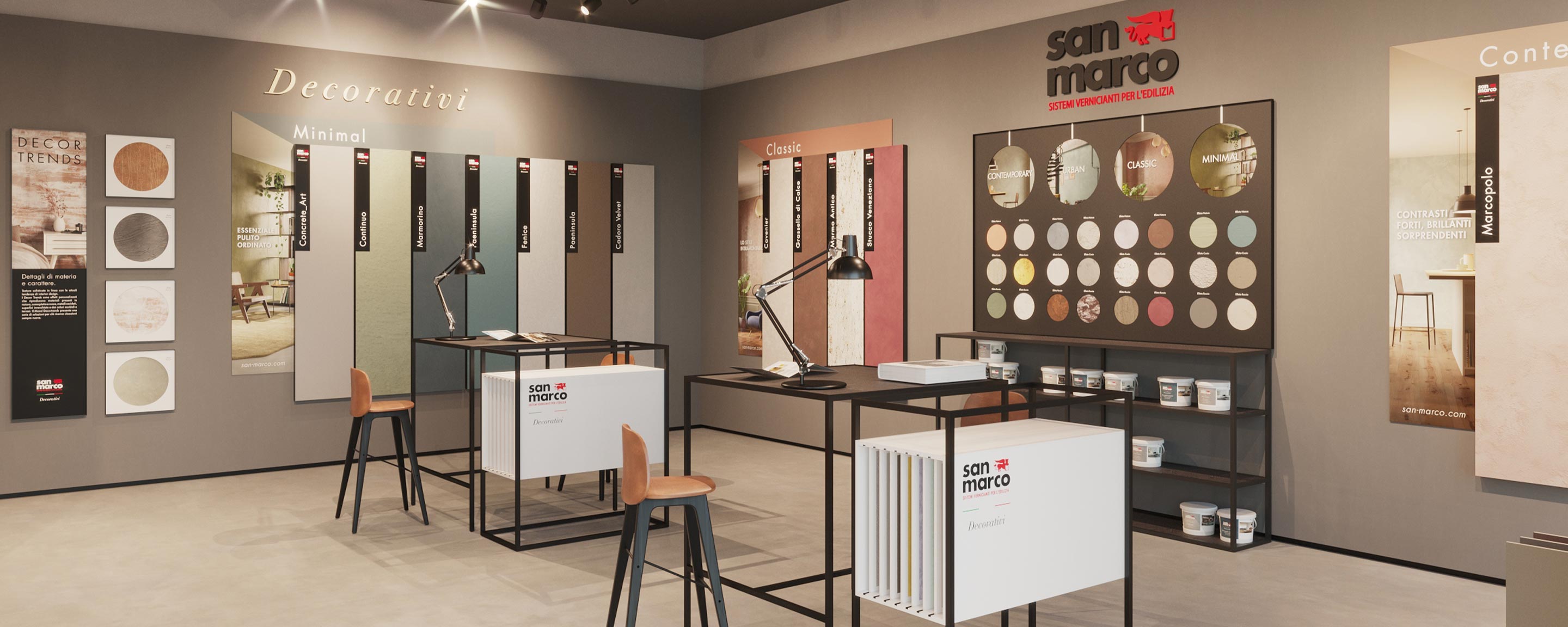 Come realizzare decorazioni per pareti con la pittura decorativa San Marco