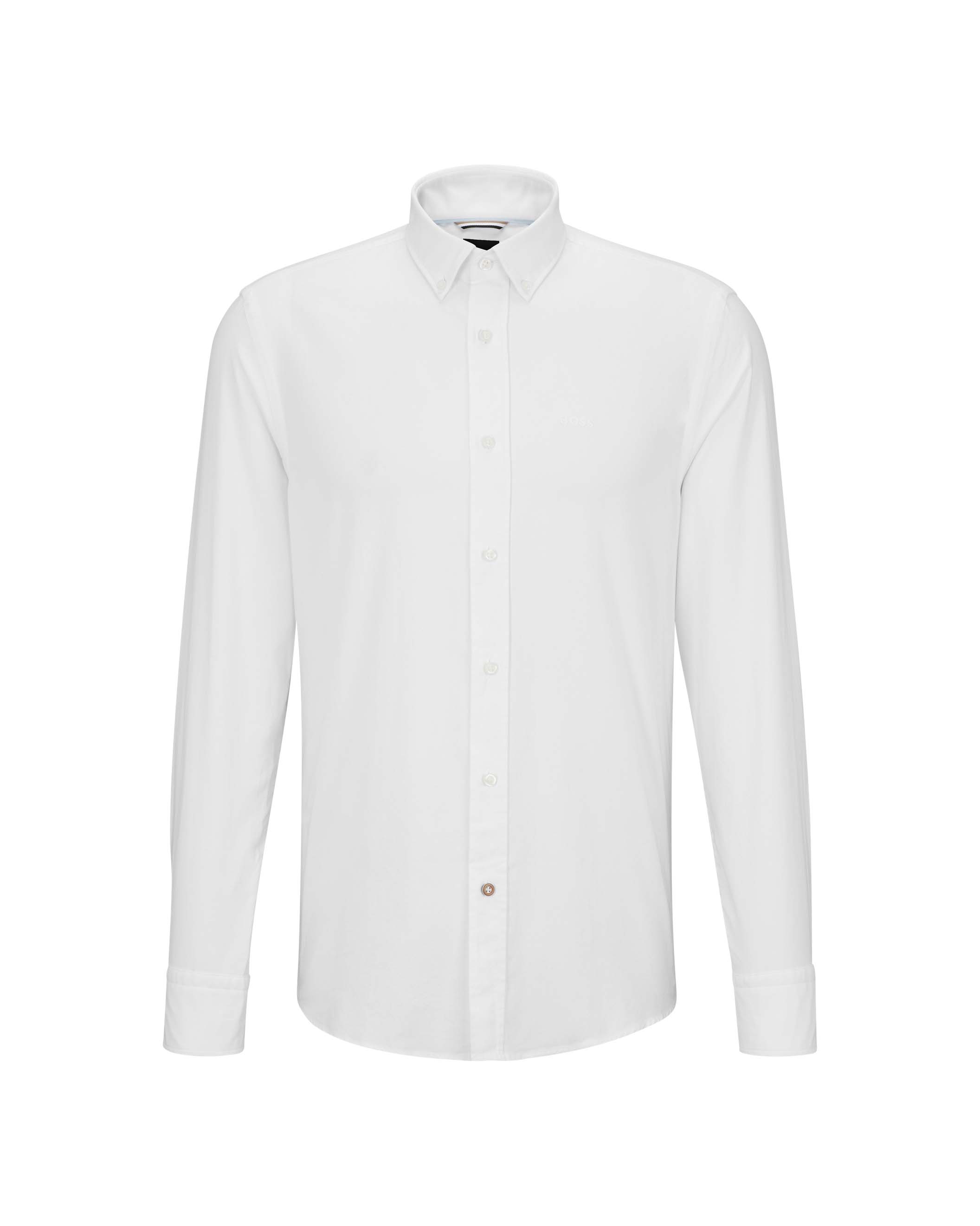 Camicia Hal bianca button down in Oxford di puro cotone Pellizzari - Main Image