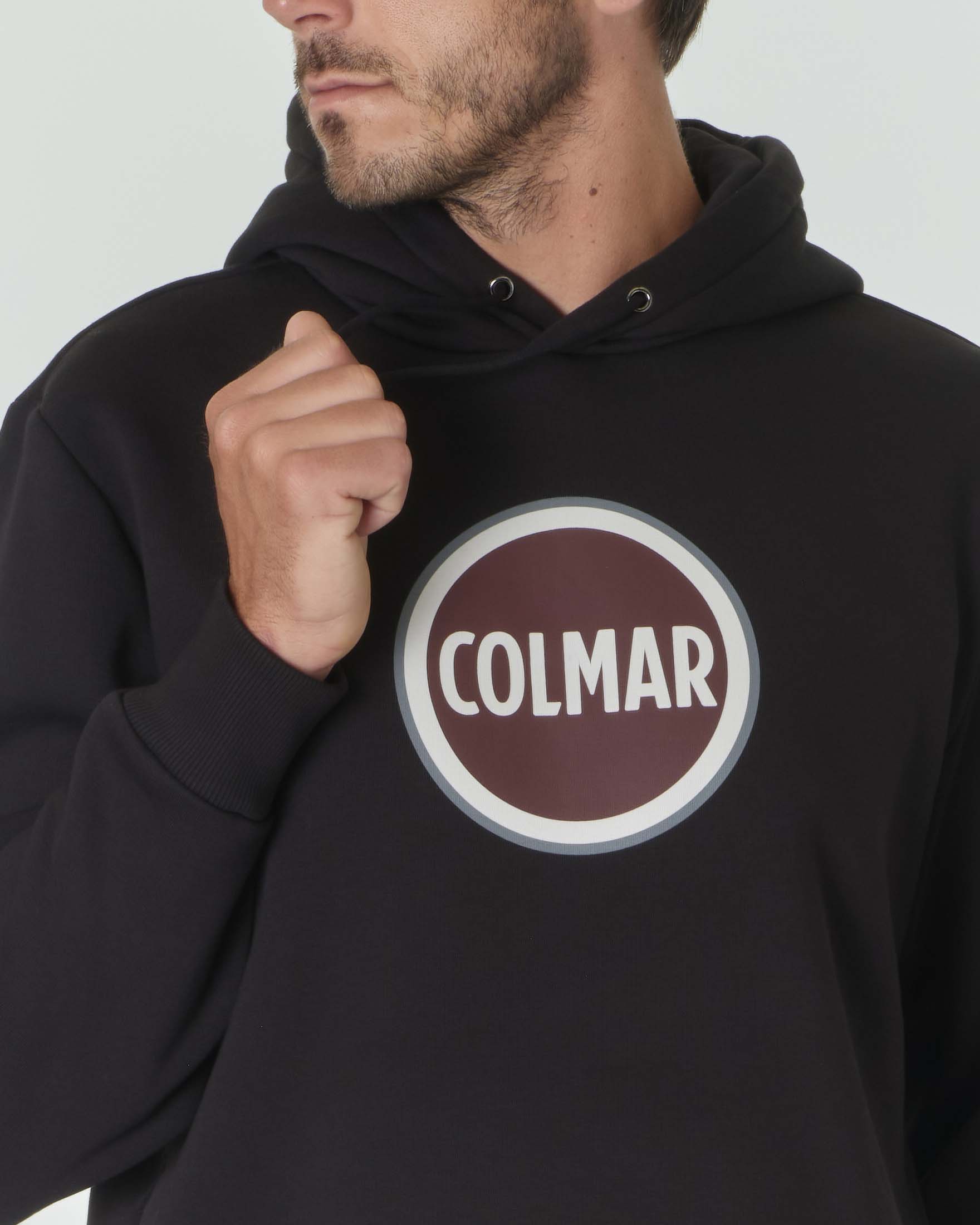 Colmar Originals FELPA UOMO - Tops ar garām piedurknēm - white