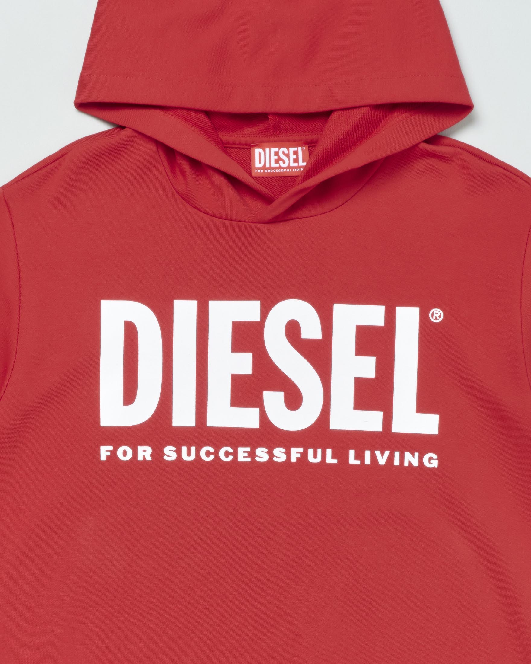 Felpa hot sale diesel rossa