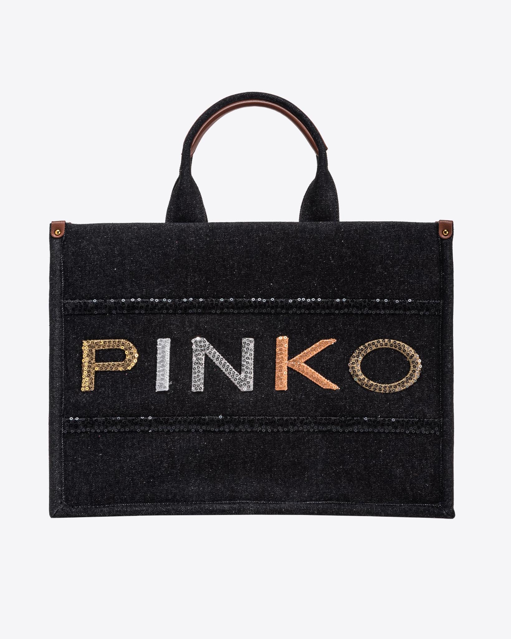 Pinko sale bag tessuto