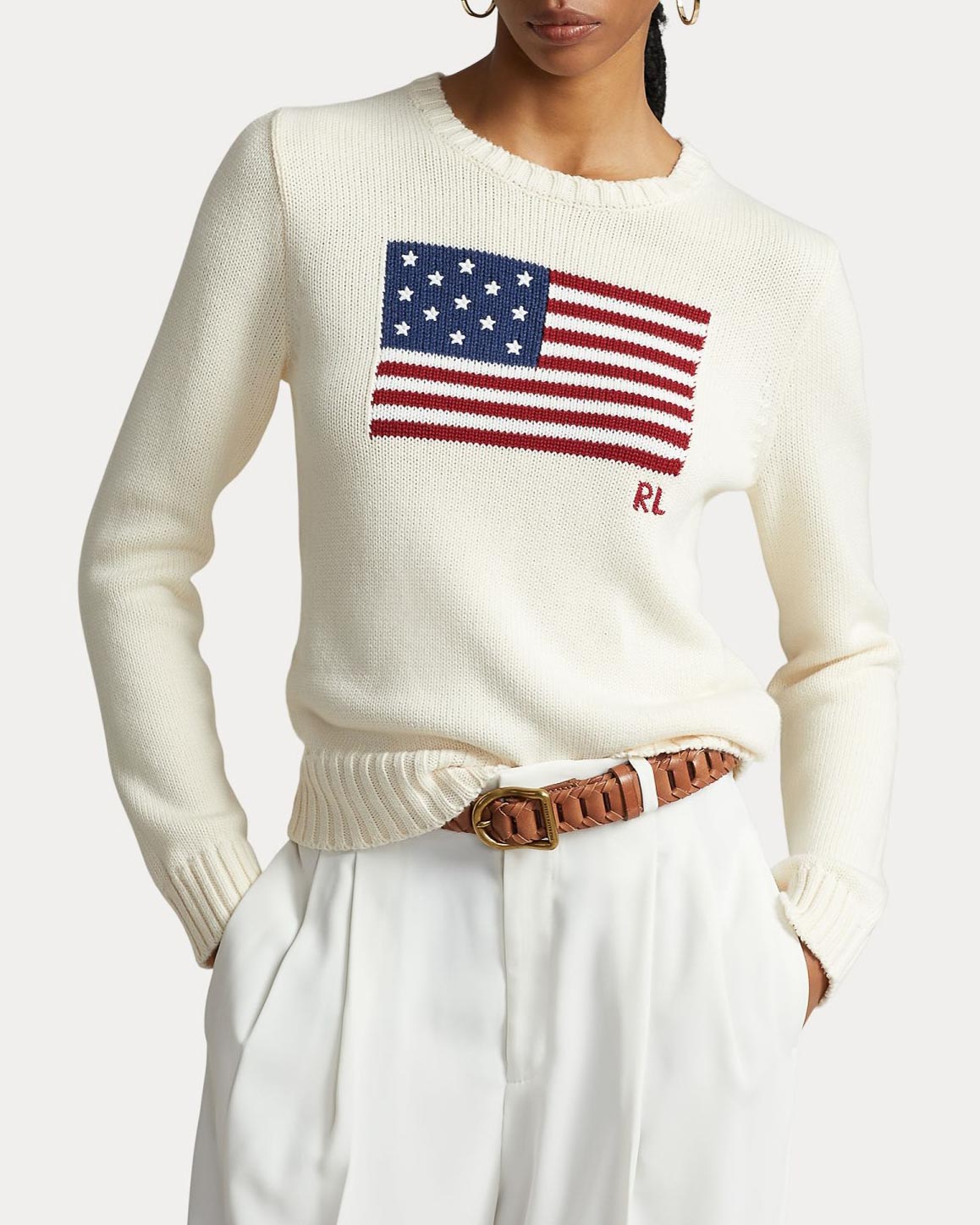 Maglione ralph lauren hot sale bandiera americana