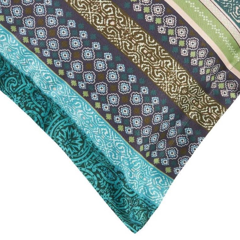 Bassetti Biancheria Da Letto In Raso Makò Italia – Copripiumino 200x200 Cm + 2 Federe 80x80 Cm – Collezione 'In Algeri' Grigio