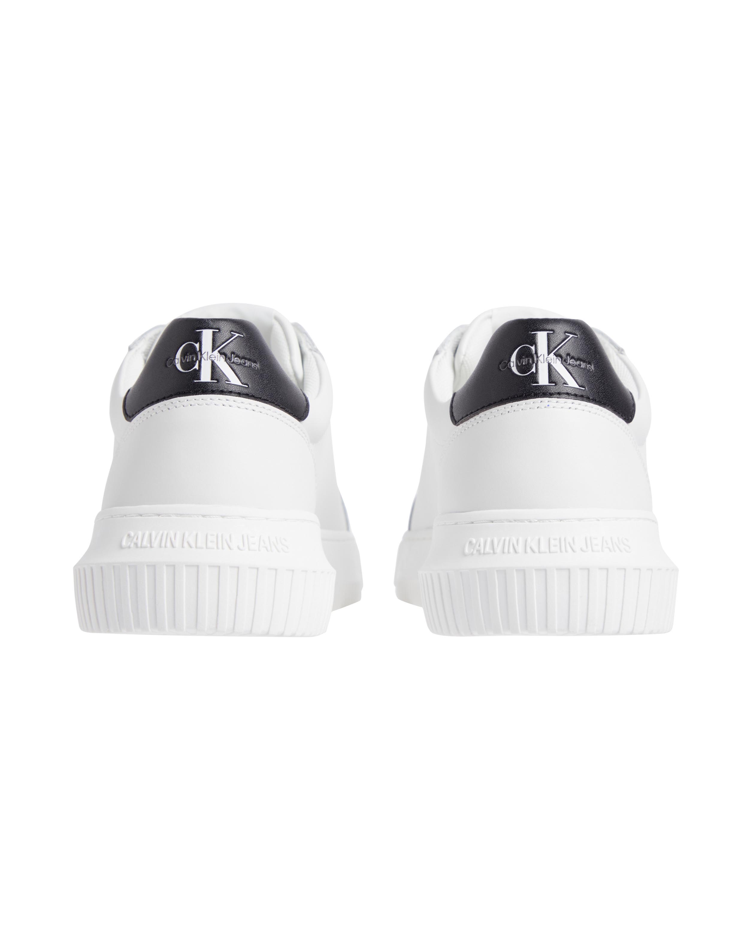 Sneakers nere suola on sale bianca