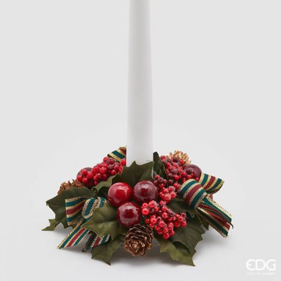 Corona Agrifoglio con Nastro d.14 Edg