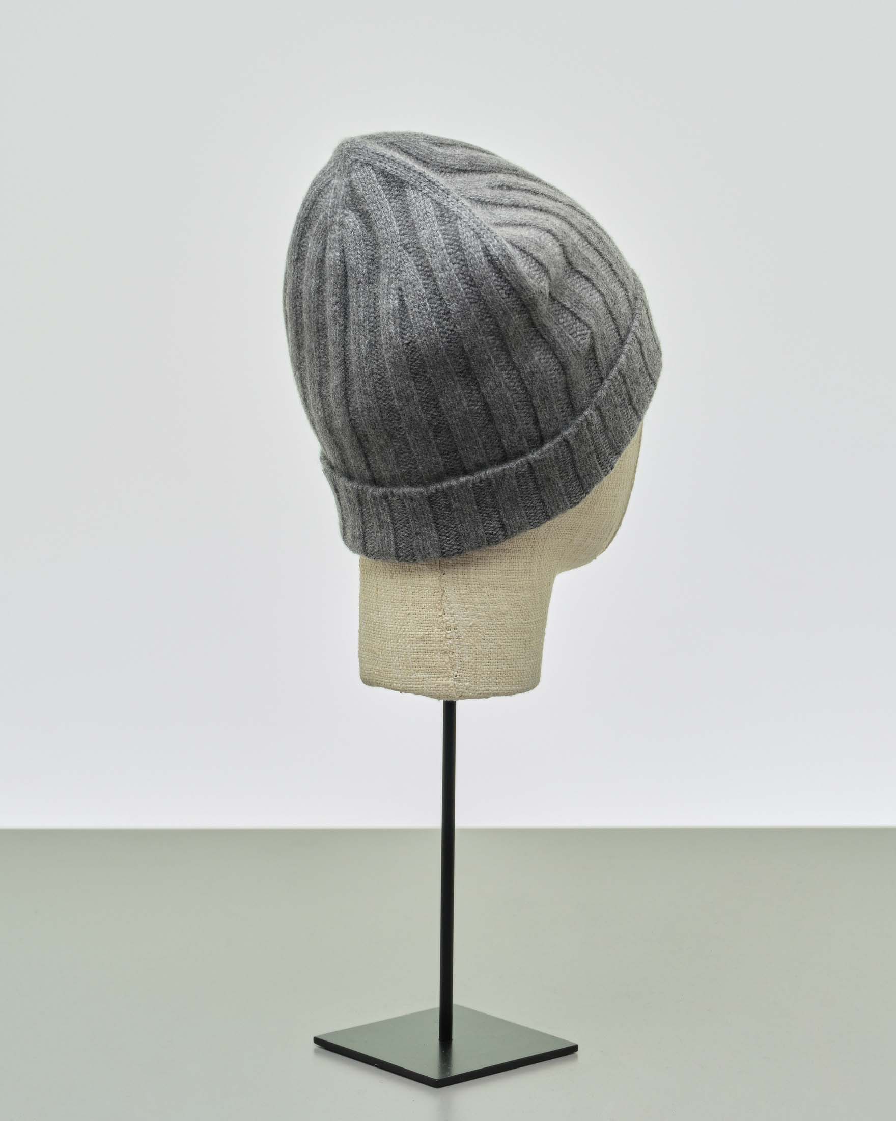 Kangra Cashmere Cuffia Uomo Cachemire Puro Cashmere Berretto Lana