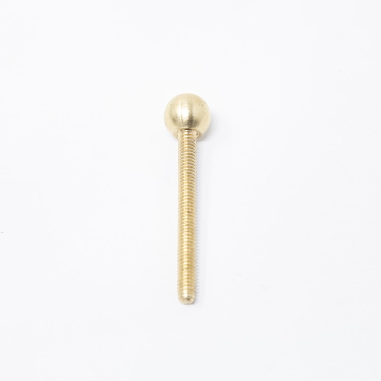 36 Viti A Croce In Ottone M4x8mm - Testa Bombata, Per Macchinari, Industria