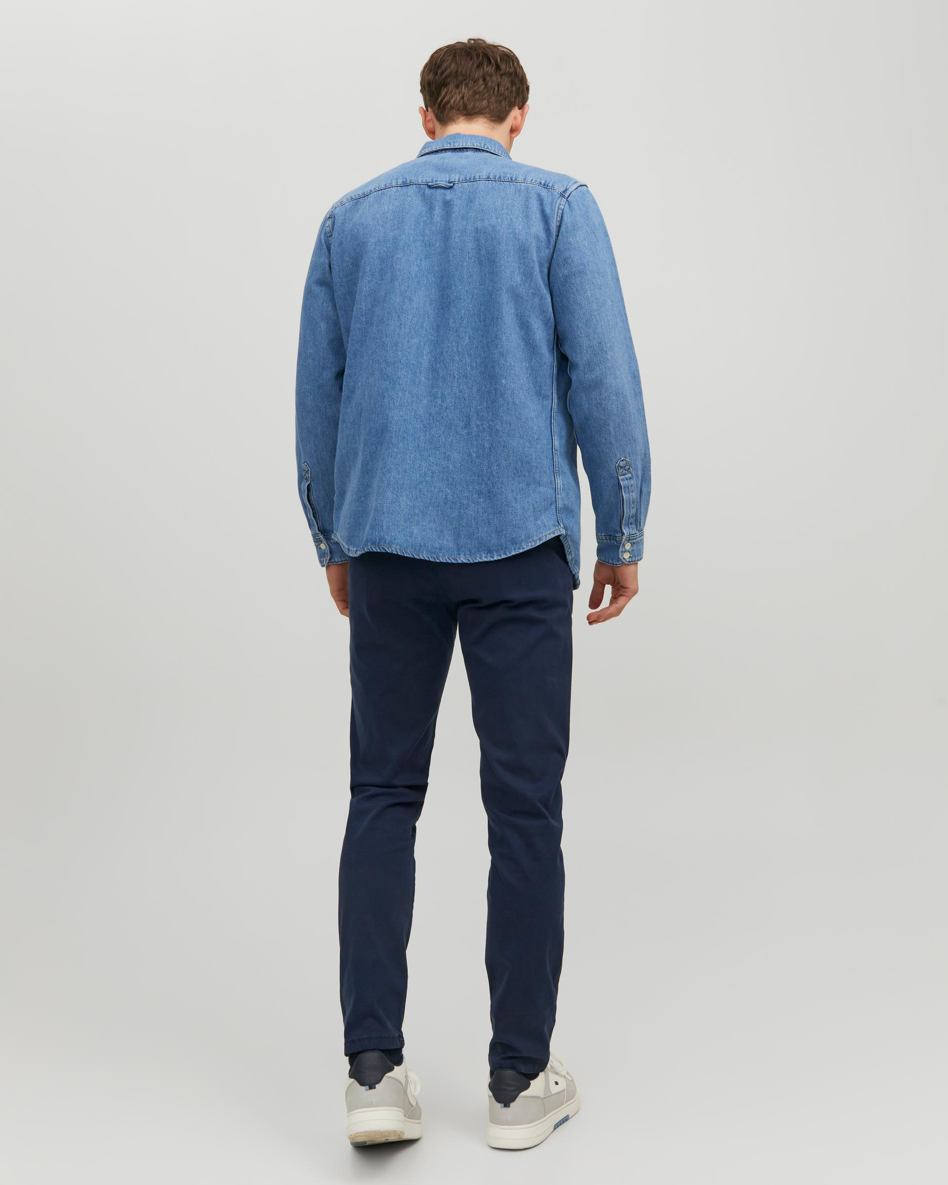 Pantaloncini Chino Uomo BlauerHafen – Slim Fit Elasticizzati – Cotone Blu Reale – Taglia 38W