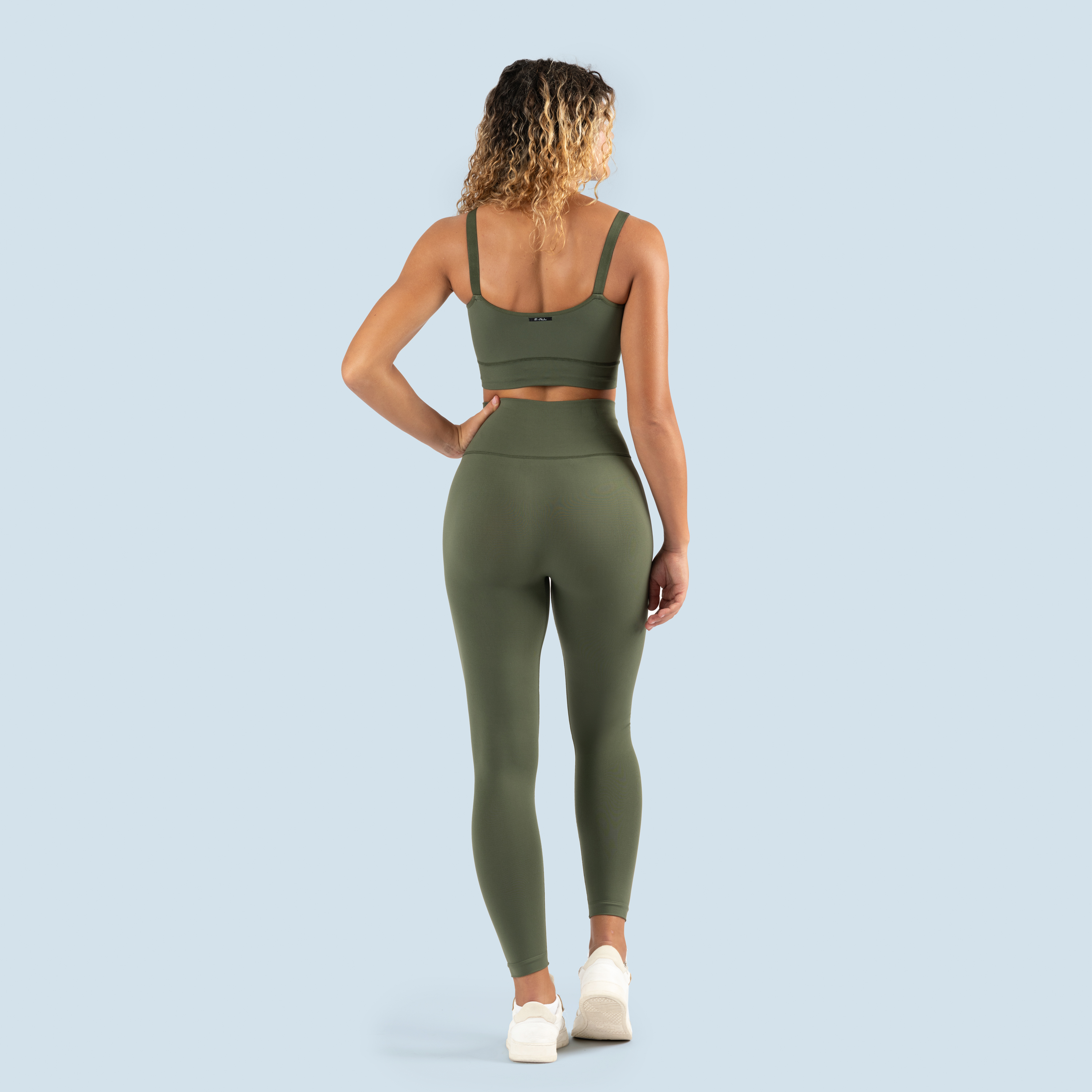 Leggings verde outlet militare