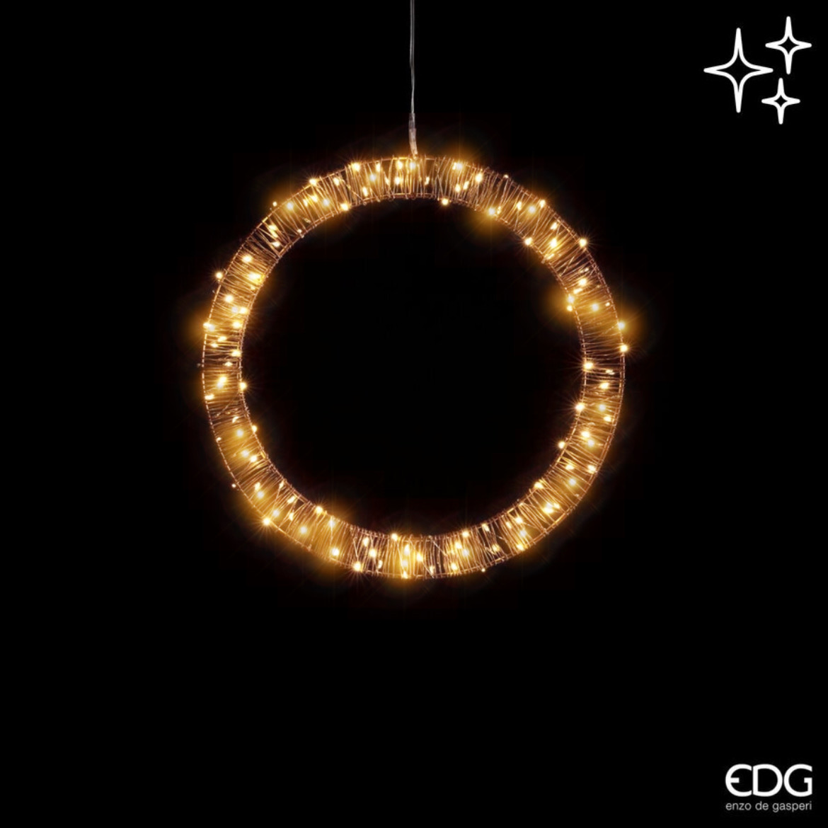 Corona Piatta Microled 140 Led d.40 Edg