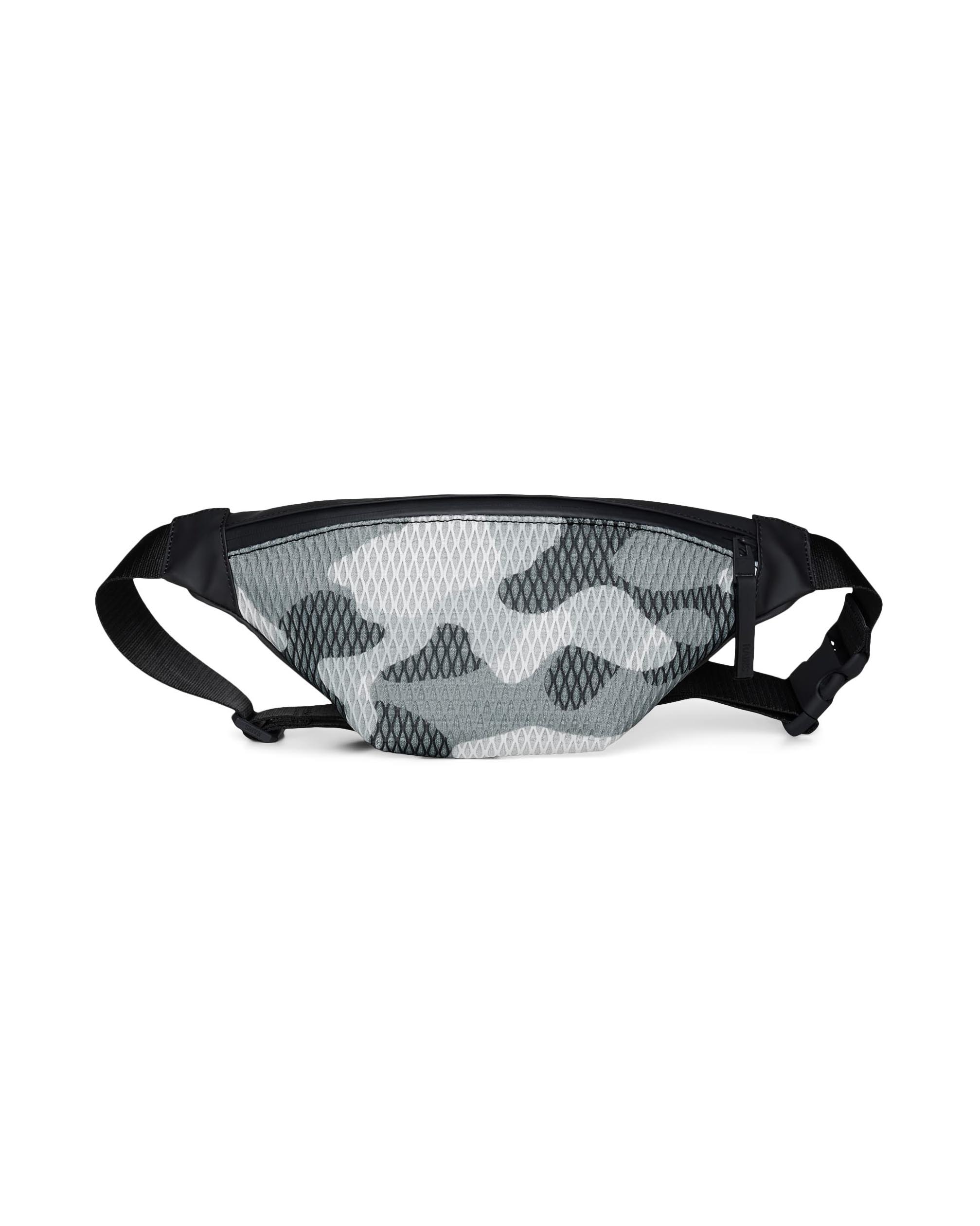 Marsupio Bum Bag Mesh mini Rains camouflage in tessuto tecnico impermeabile e mesh