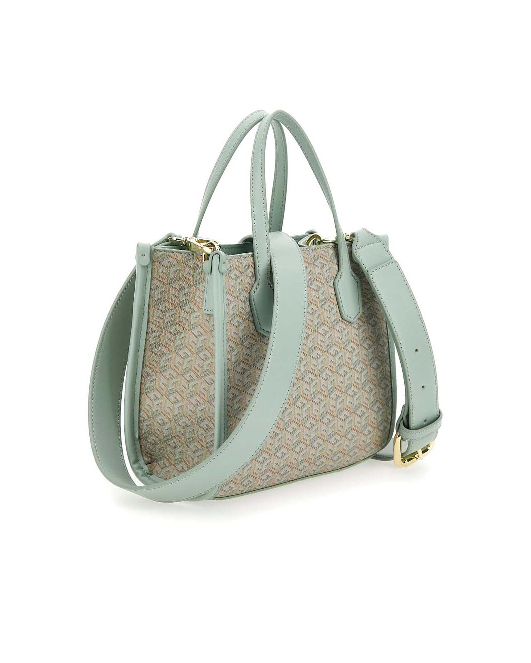 Borsa bambina Zippy verde acqua tracolla