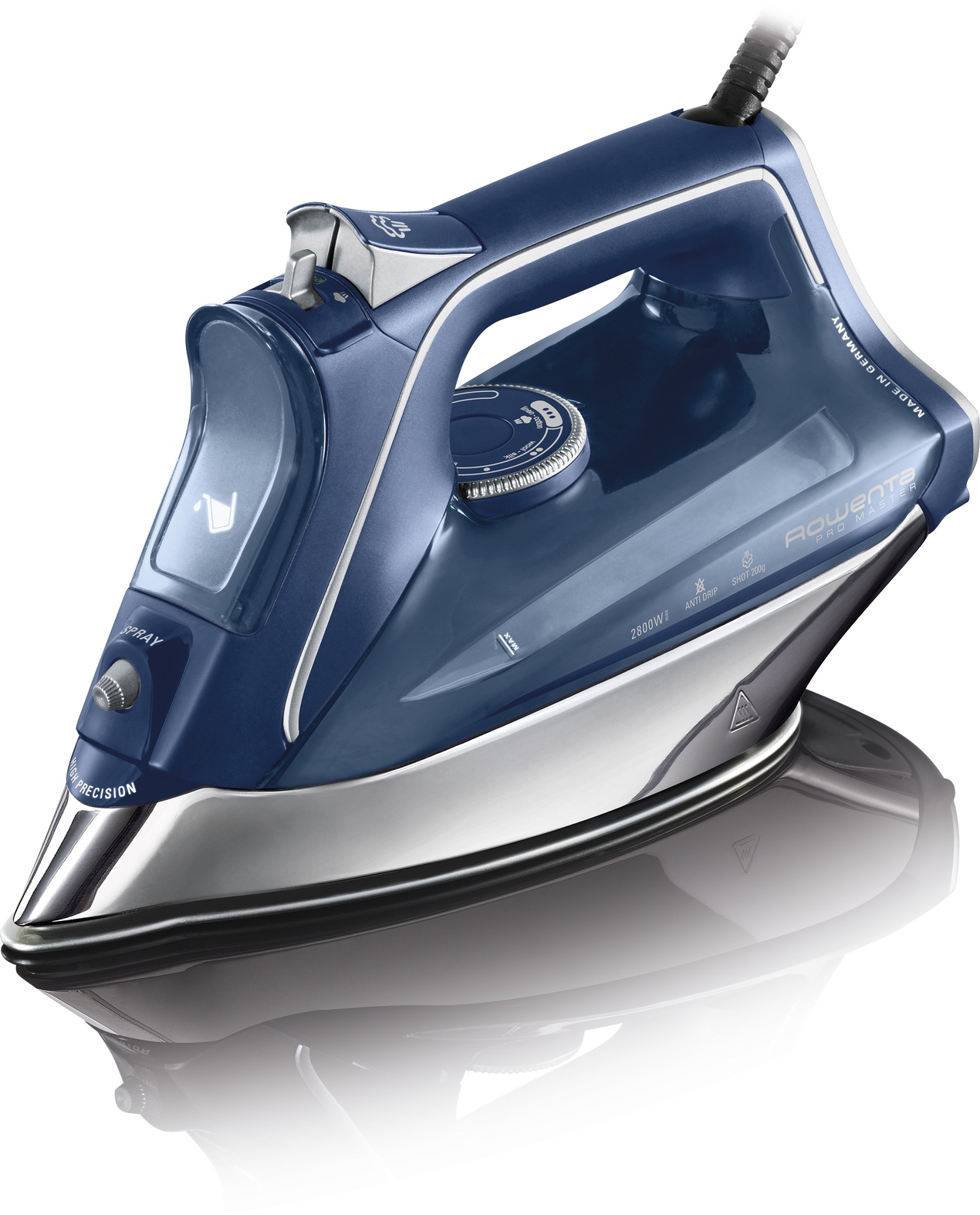 Ariete Ferro da Stiro a Vapore Potenza 2200 Watt Funzione Vapore Verticale  Piastra in Acciaio - 6215 Steam Iron 2200W