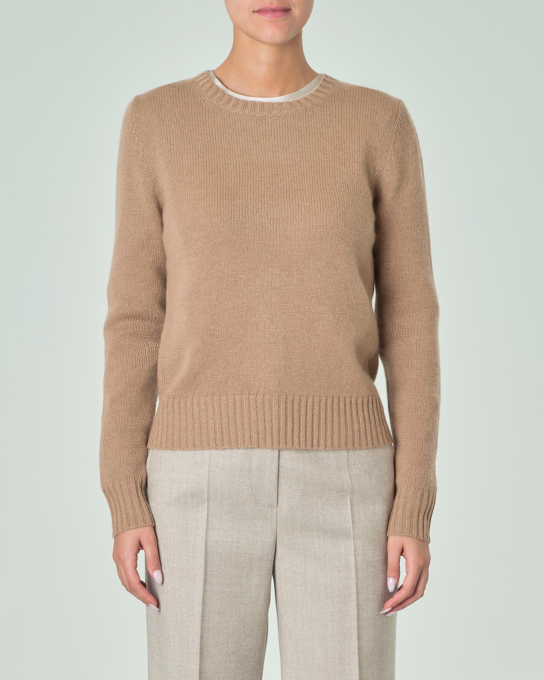 Puro Cashmere Maglie Cashmere Falconeri Maglioncino Colore