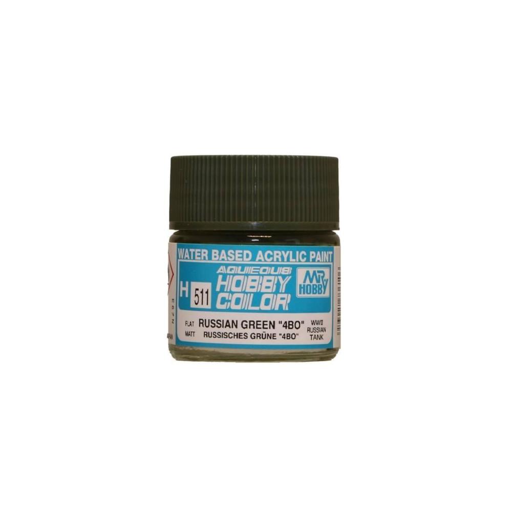 Peinture Aqueuse Gunze Hobby Color H-512 - Russian Green 4BO 1947 - 10ml