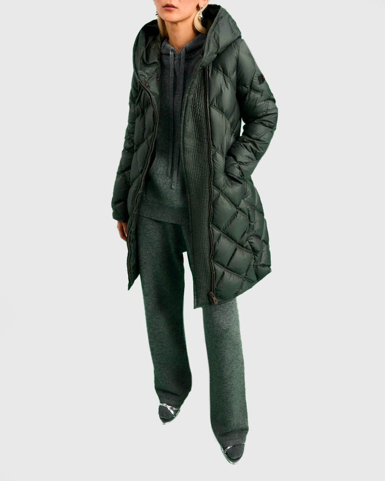 Giacca invernale donna con vera volpe Due Linee - Verde - Due Linee -  Giacche e cappotti - Abbigliamento da donna - Abbigliamento e borse donna  online