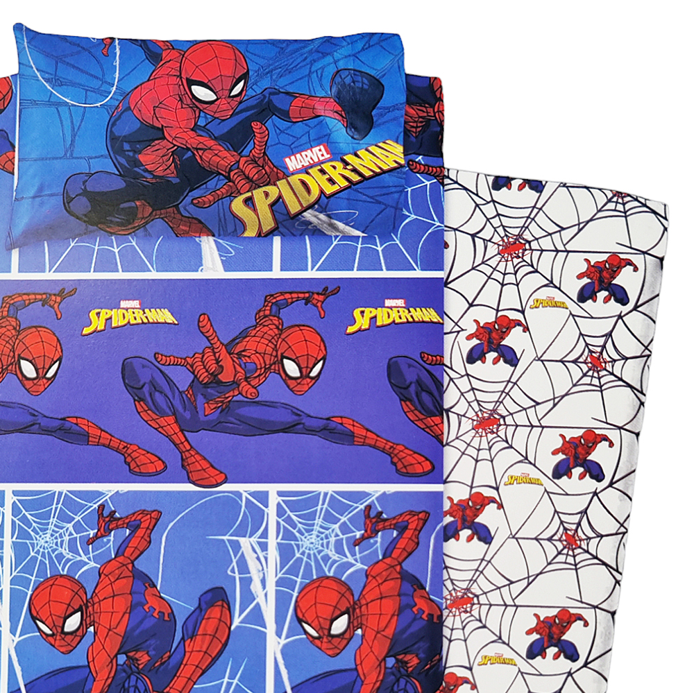 Marvel Spider-Man - Completo due pezzi bambino, Cotone, Rosso