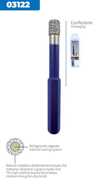 Set Di 5 Alesatori Per Perline Con Punta Diamantata - Espansori Per Fori In Vetro, Legno, Metallo, Plastica