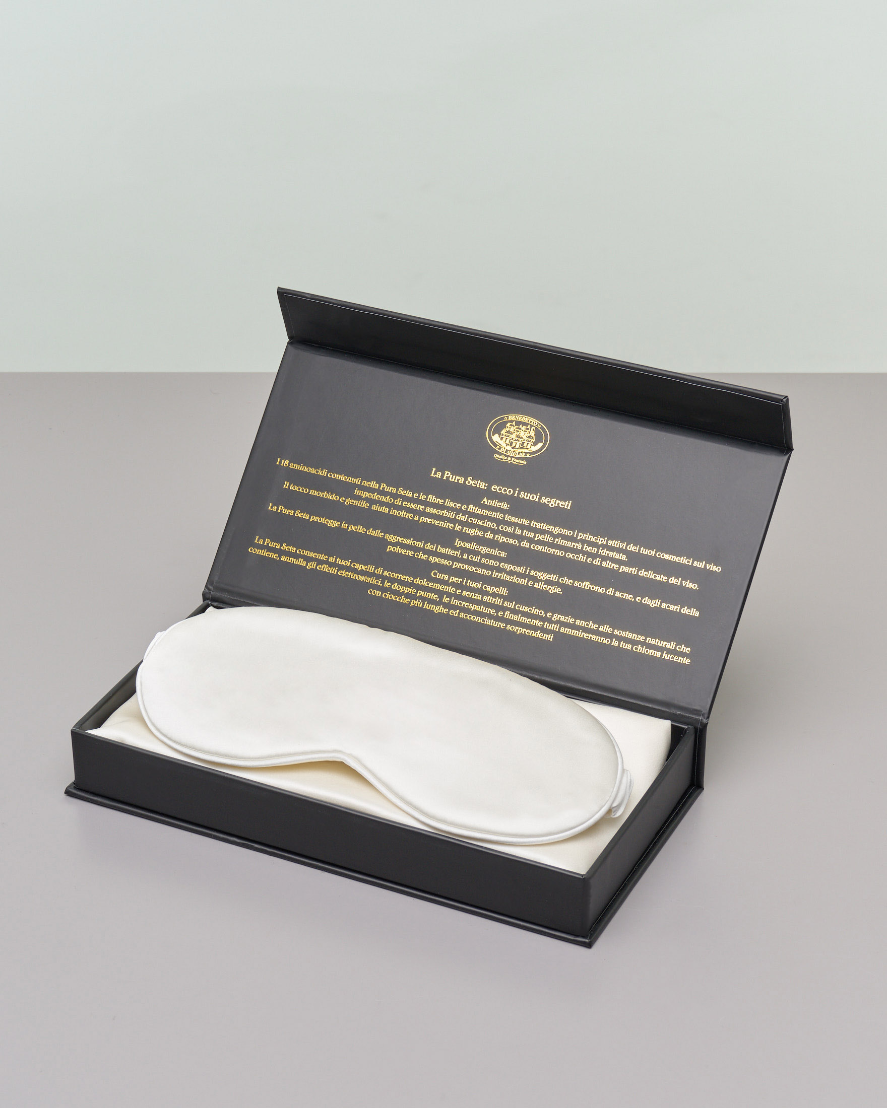 Beautifect Maschera Per Dormire In Pura Seta Di Gelso 100% – Ipoallergenica, Con Custodia Regalo