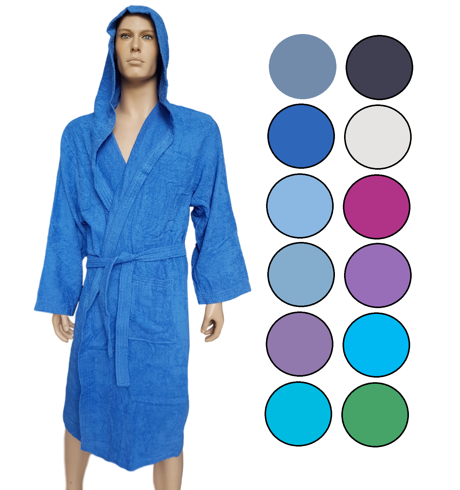 Accappatoio Taglie Forti Spugna In Biancherie Per La Casa