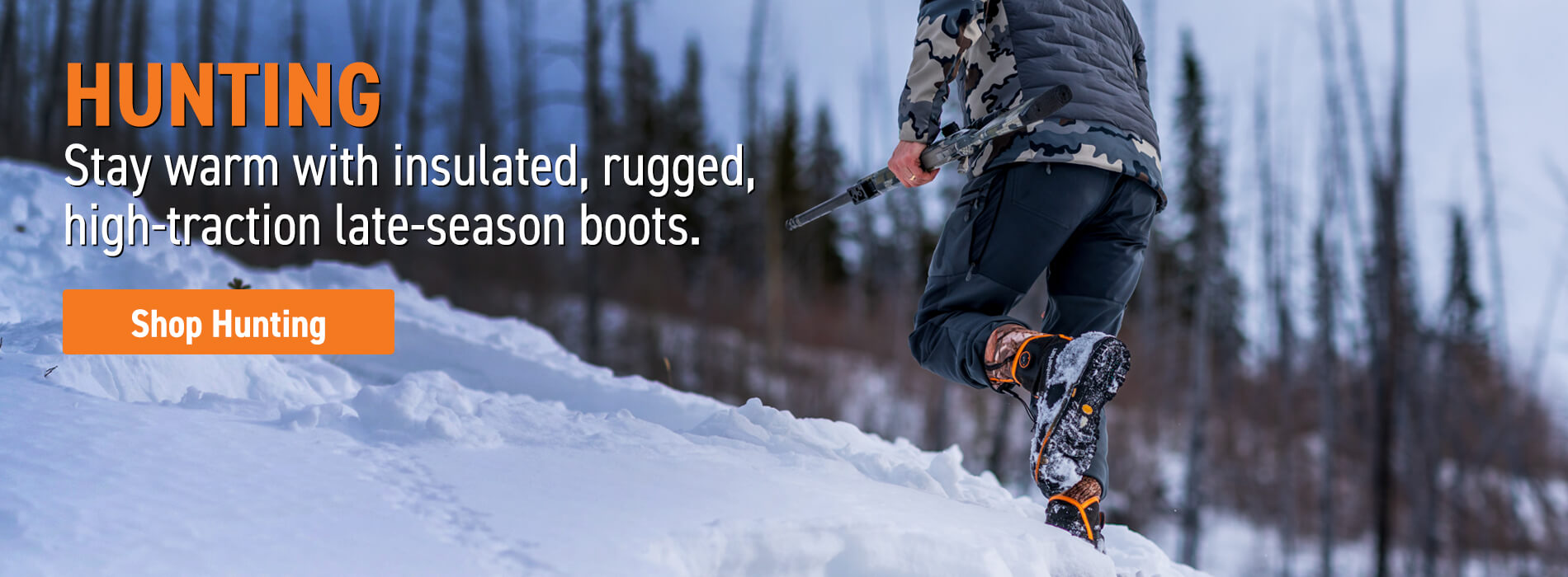 Winter cheap hunting boots