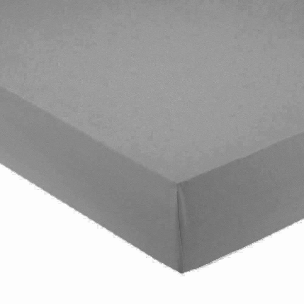 Lenzuola con angoli maglina di cotone estensibile JERSEY da 140 a 160 cm