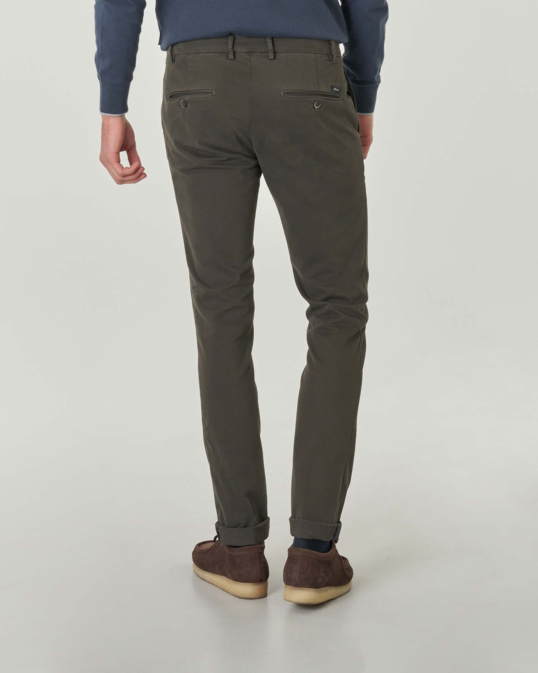 Pantaloni da jogging da uomo in cotone, con calda imbottitura, in