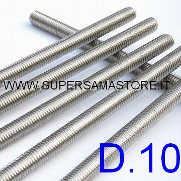 Barra Filettata Zincata 1 Metro DIN 975 Qualità 4.8 M22 | Leroy Merlin