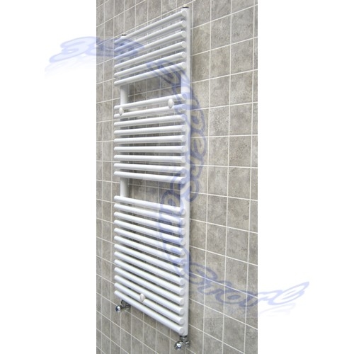 Ercos Ponsi Elektro-Heizkörper Fürs Badezimmer – 77 X 60 Cm, 400W, Weiß, Inkl. Wandmontage-Set