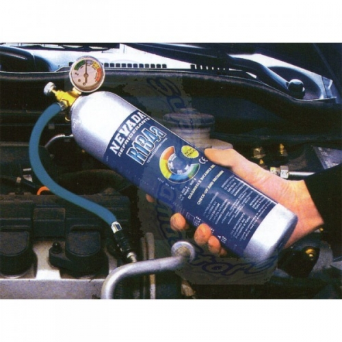 Kit Ricarica Refrigerante Auto - Manometro Professionale Per Aria Condizionata