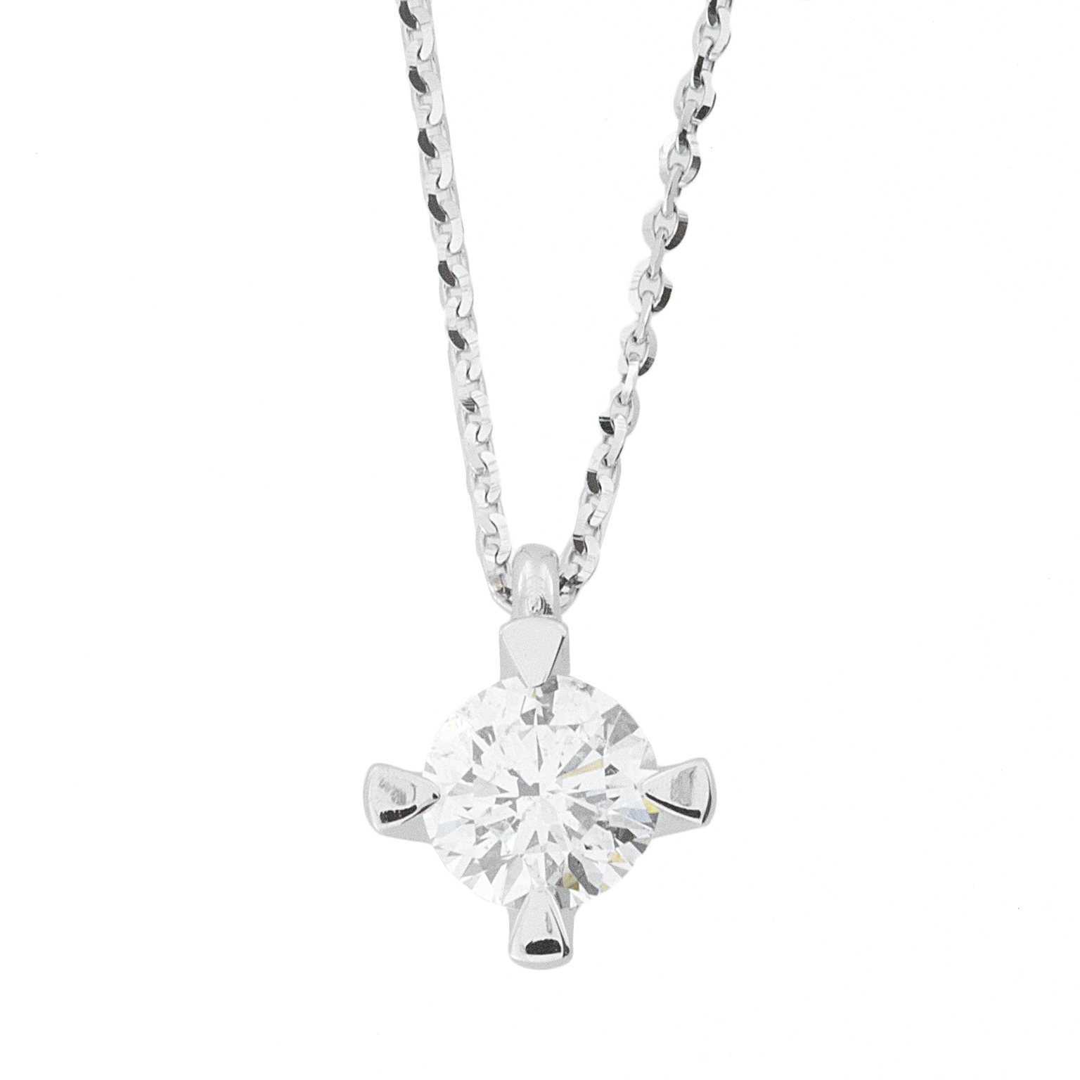 Collana Donna Oro 18kt ct.0,50 Prestige - Main view