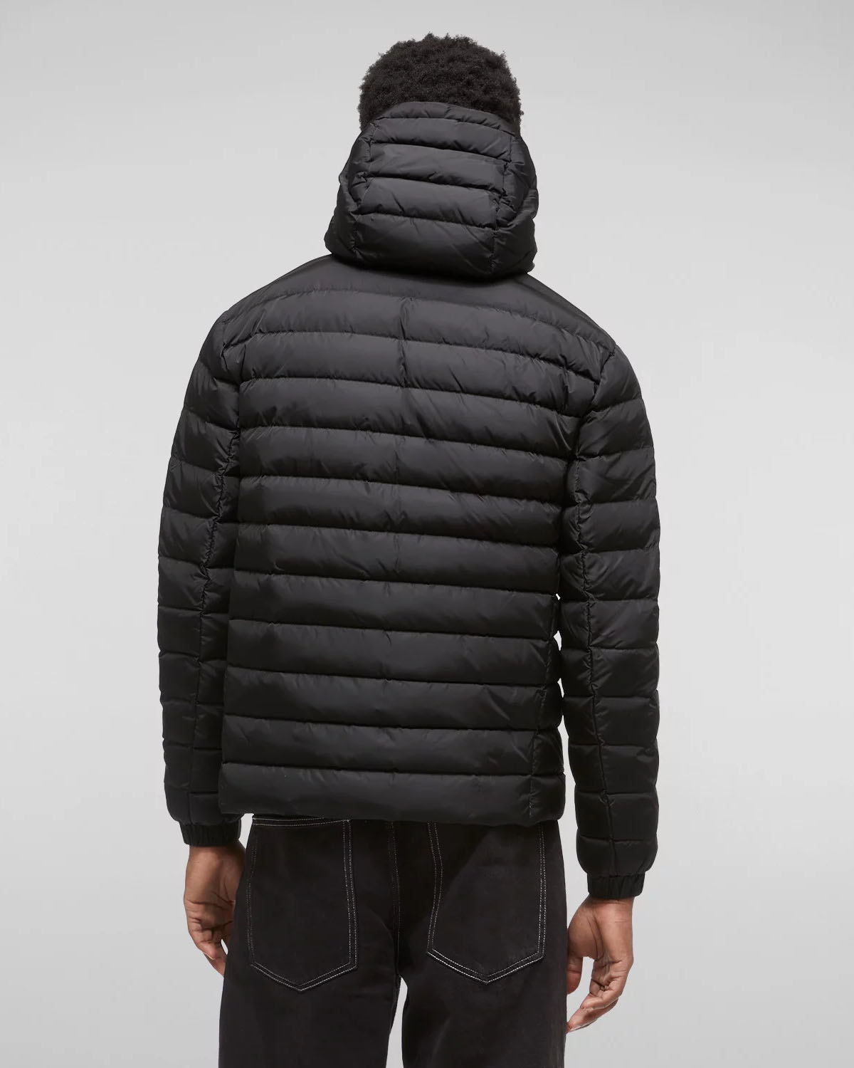 Piumino Hunter Jacket nero con cappuccio Refrigiwear