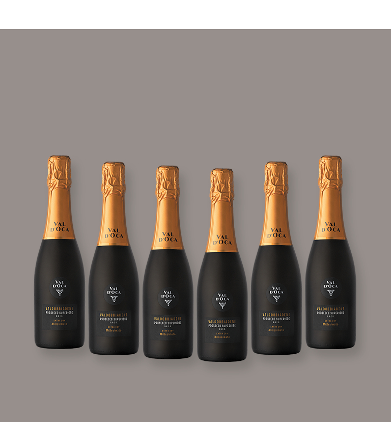 Bottiglia piccola Valdobbiadene Superiore DOCG Extra Dry Millesimato 'Mezza bottiglia' - thumb image 2