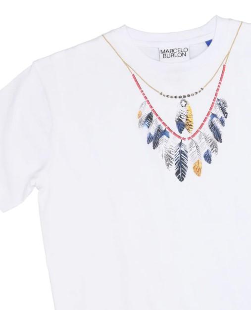Marcelo burlon t hot sale shirt ragazzo