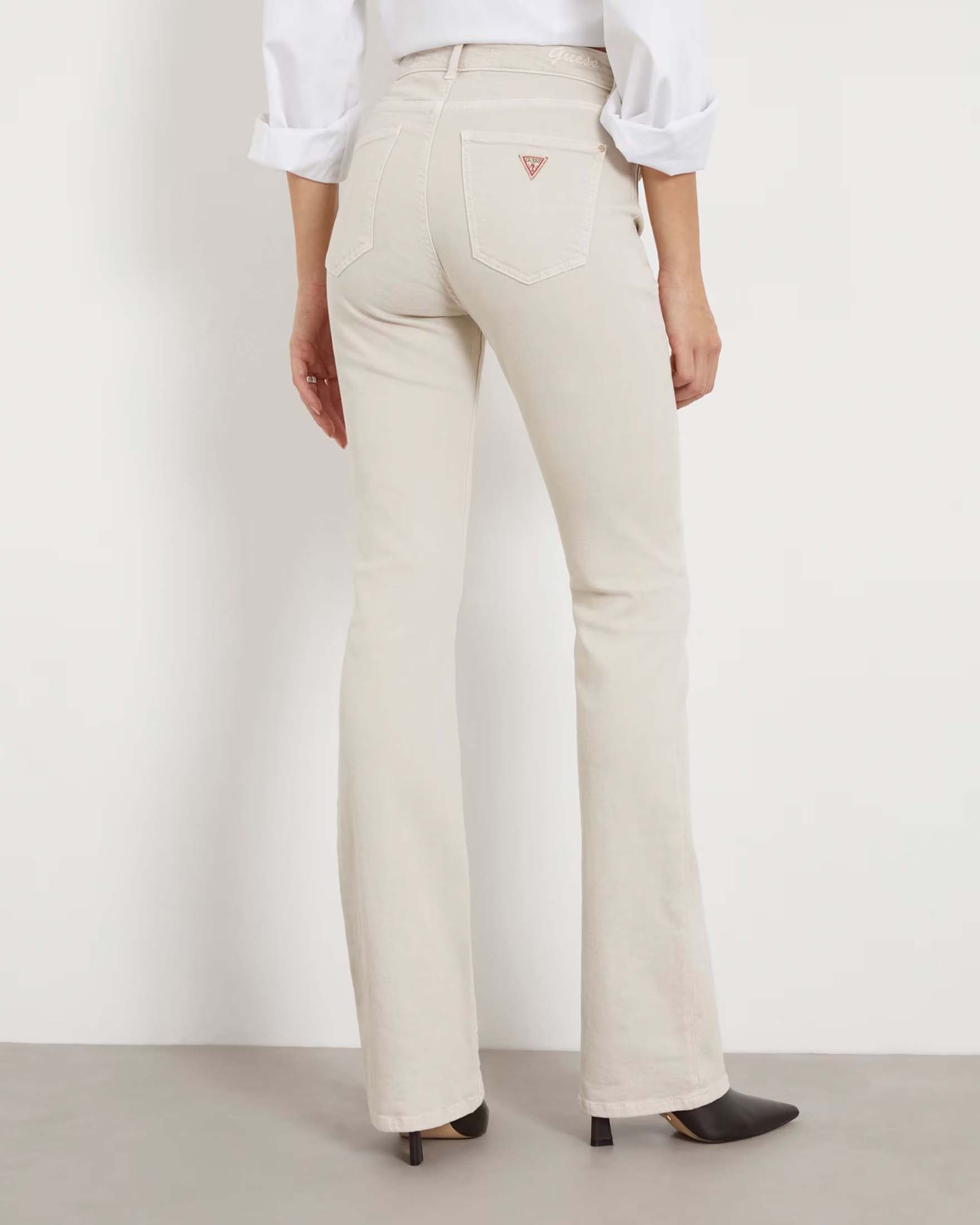 Pantaloni vita alta a on sale zampa