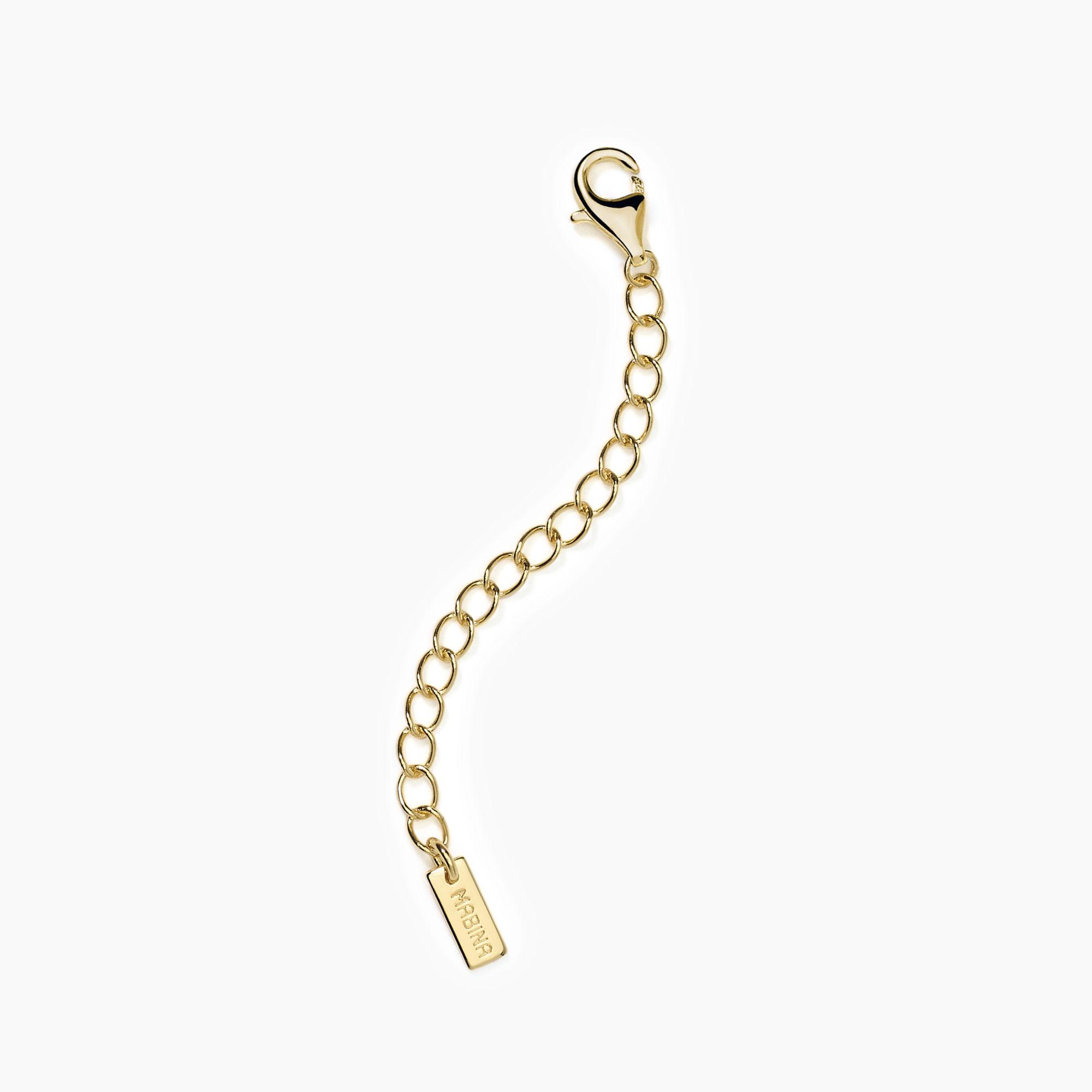 Estensione Collana In Argento Dorato - Main view