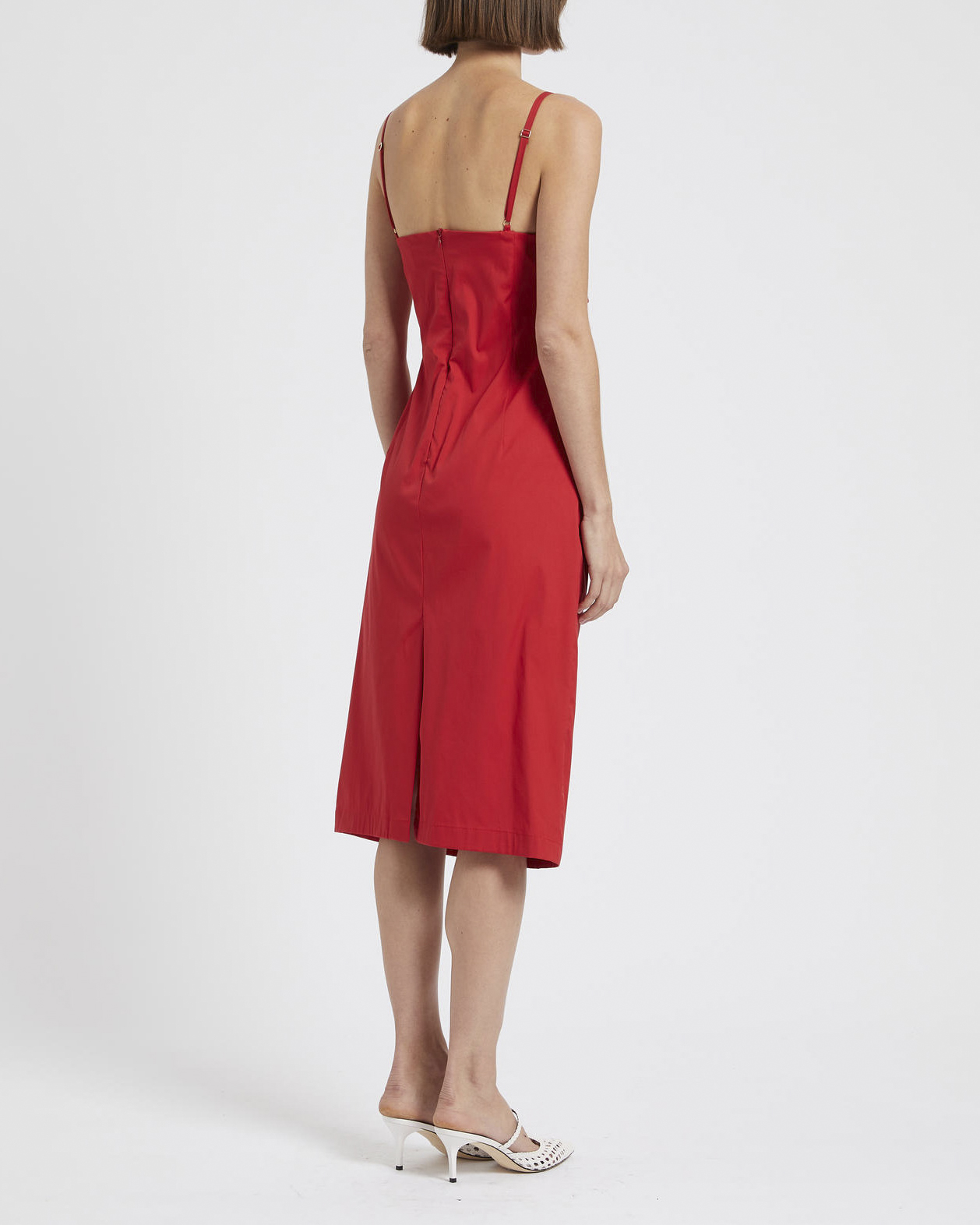 Tubino rosso lungo sales