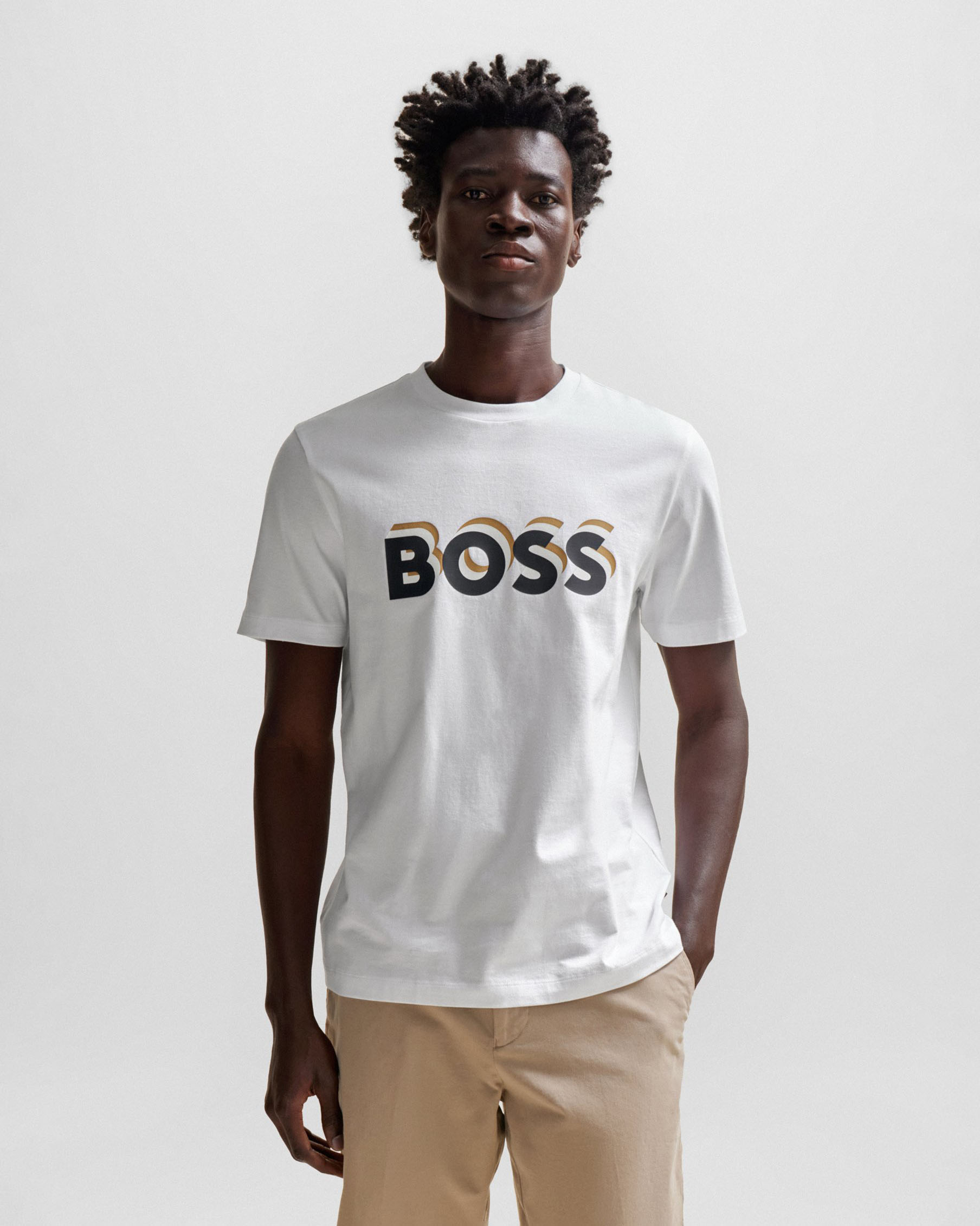 T shirt sales bianca hugo boss