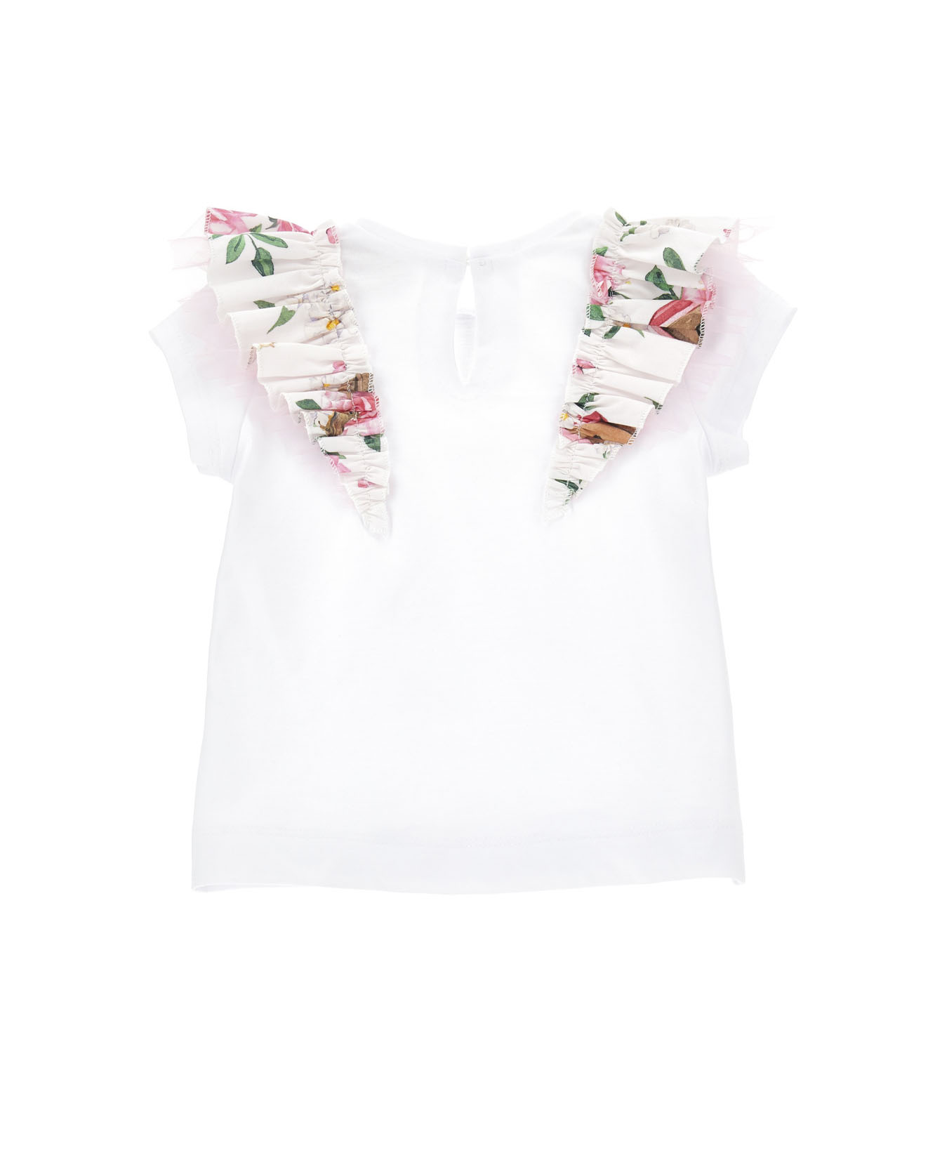 Maglia con tulle sulle on sale spalle