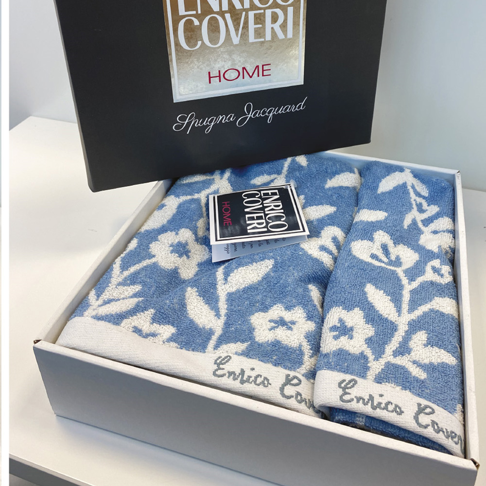 Enrico Coveri Frotteehandtuch und Gästetuch Floral BEGONIA