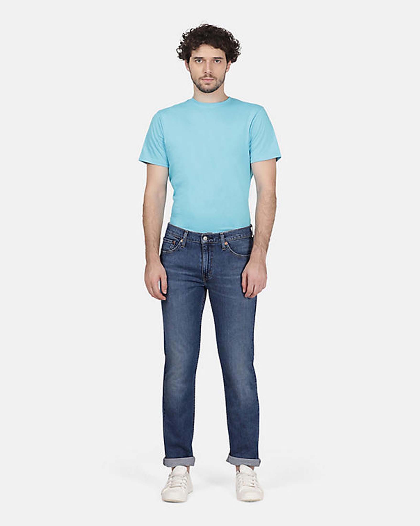 Jeans 511 slim lavaggio medio stone washed
