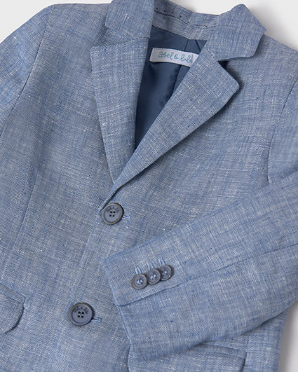 Blazer Abel & Lula in lino effetto chambray  image