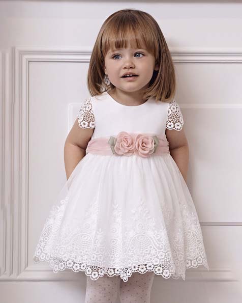 Abito elegante manica lunga lilla bambina – Petit Shop Online