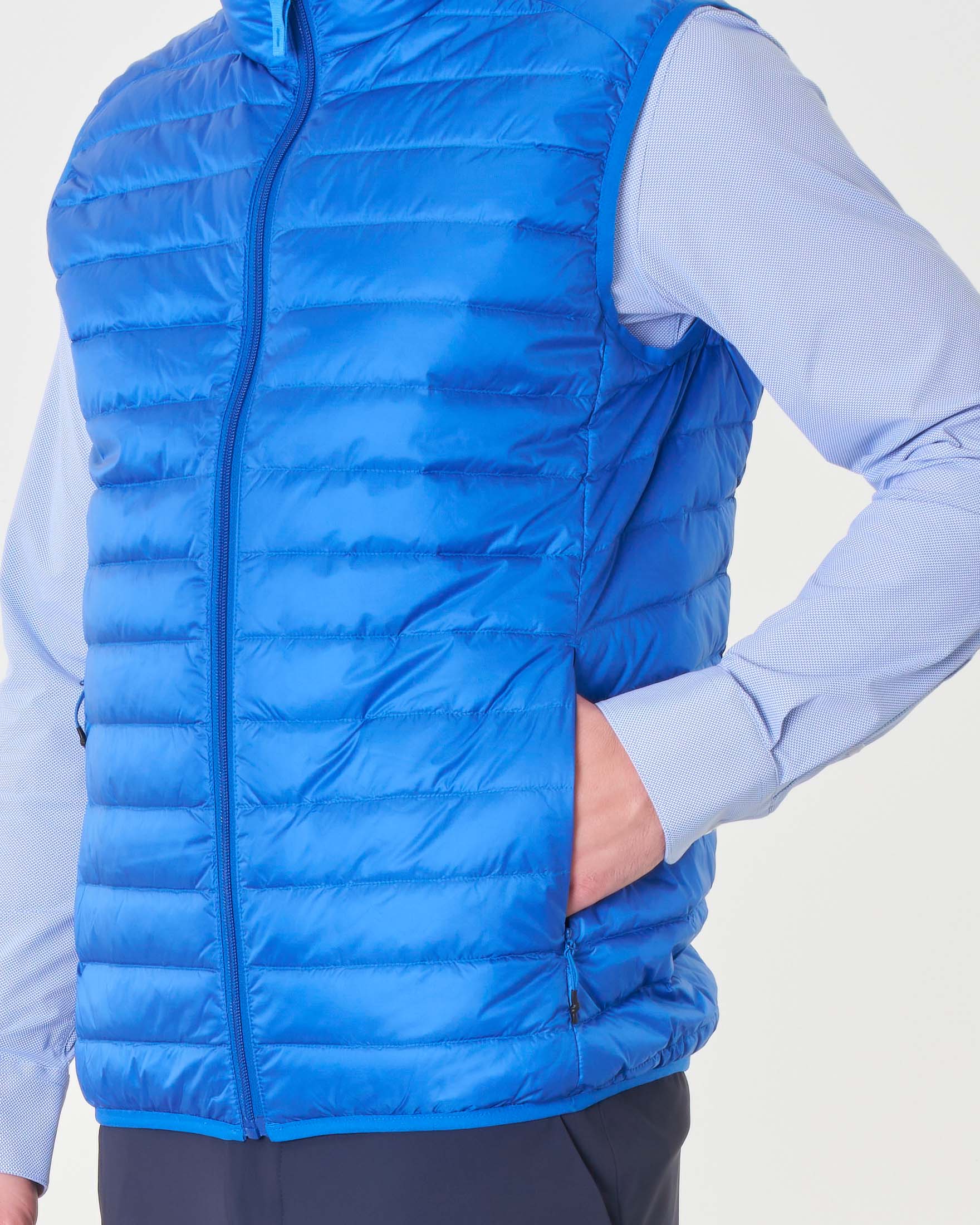 100 Sacchetti Di Plastica Porta Gilet Blu 11 X 17 X 21 In - Foto 3