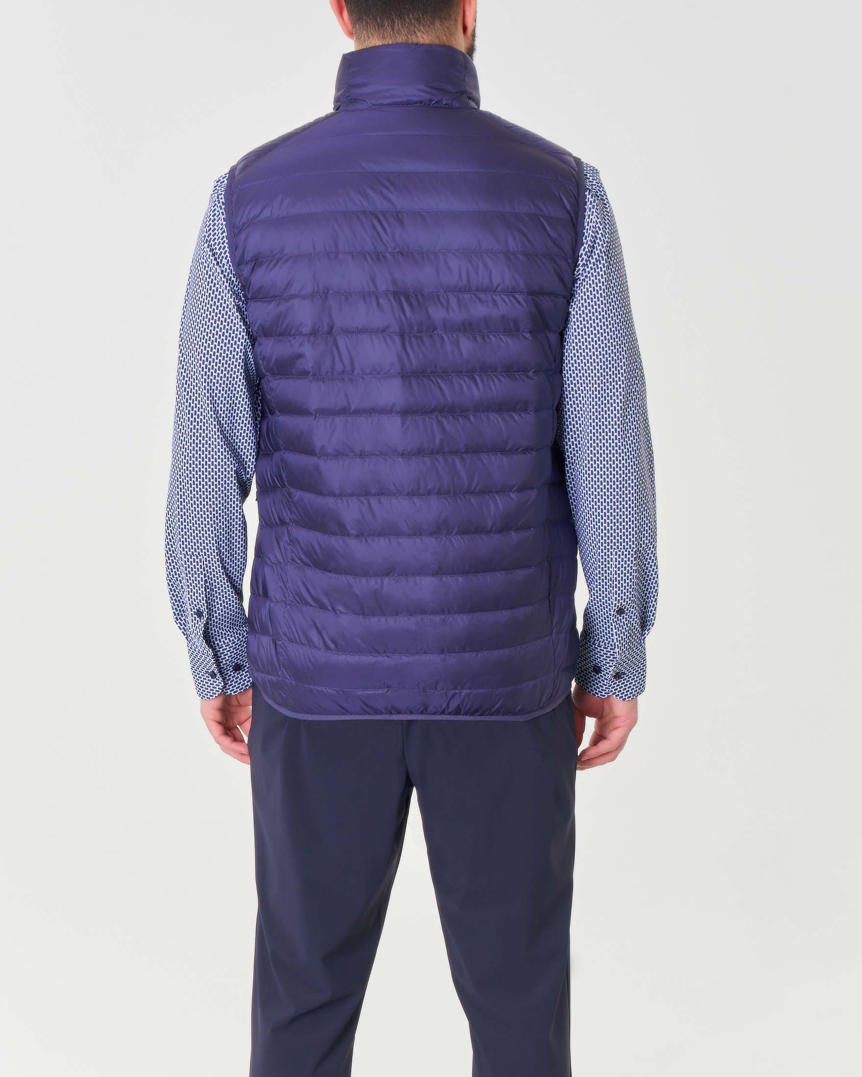 Piumino gilet Pellizzari 100 grammi blu indaco Pellizzari