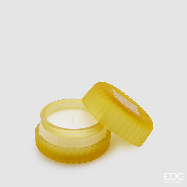 Candela Jasmine con Profumo Amber d.8 h.5 Edg