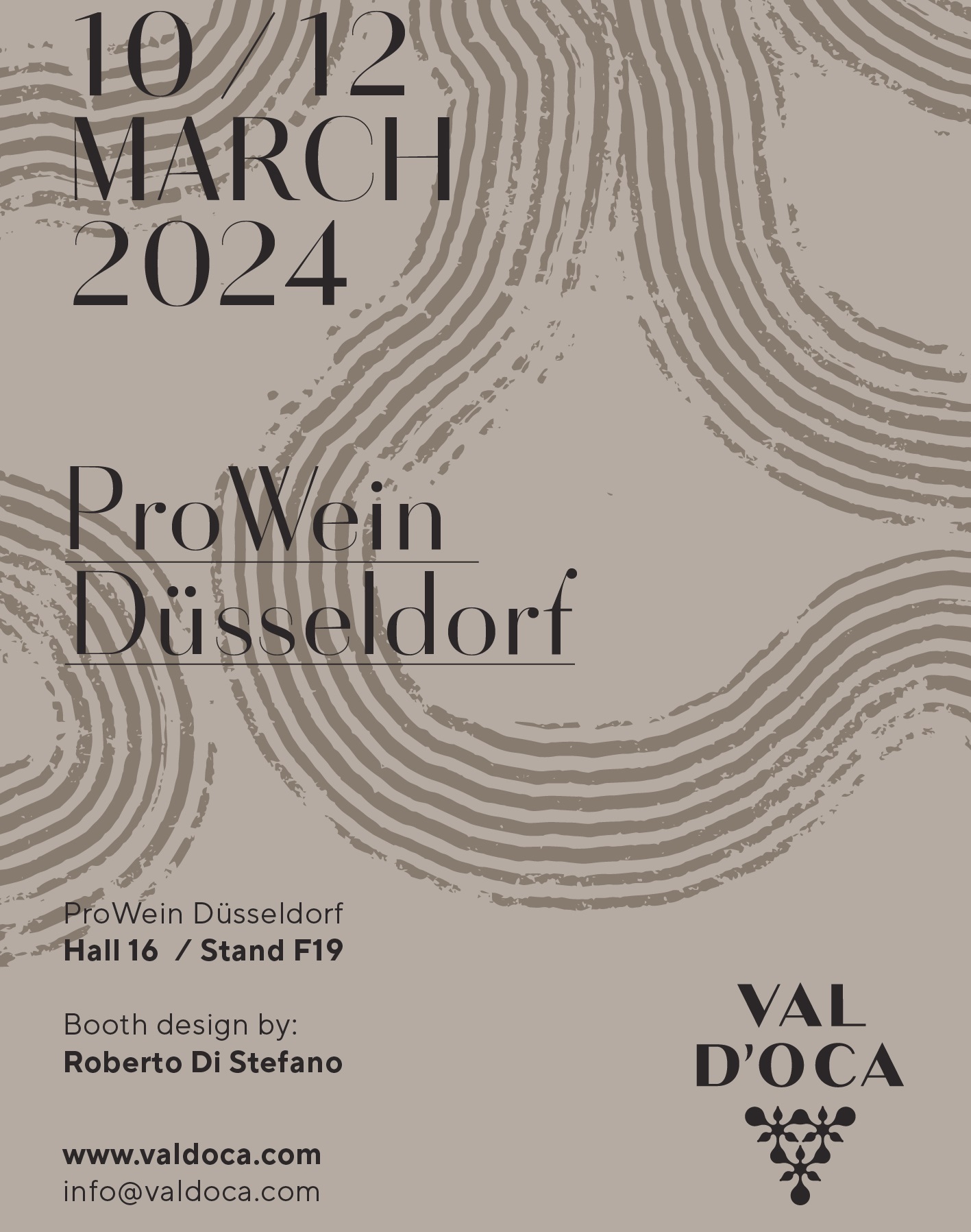 Val d'Oca a Dusseldorf per ProWein 2024