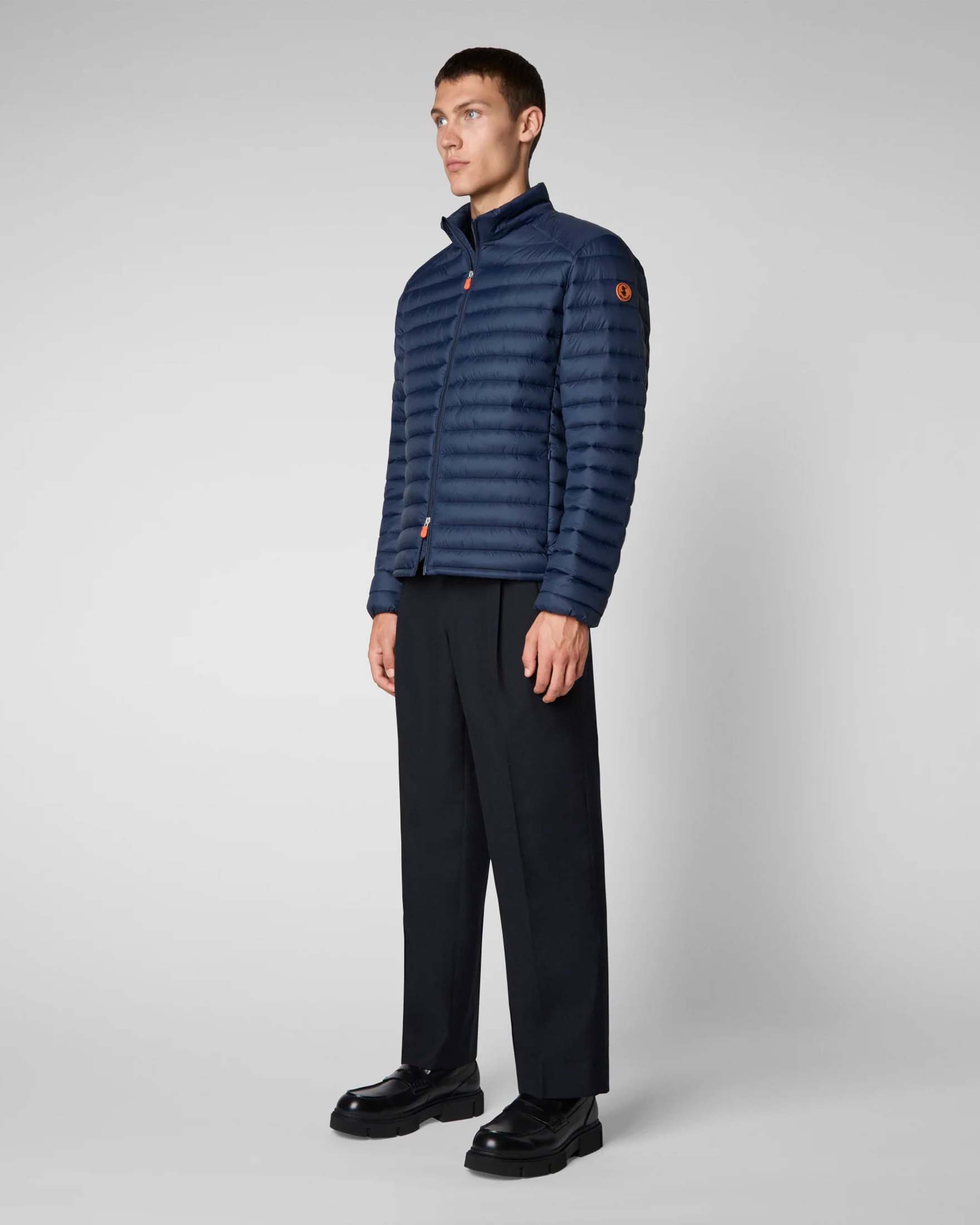 Piumino Alexander blu navy senza cappuccio imbottito Plumtech® image